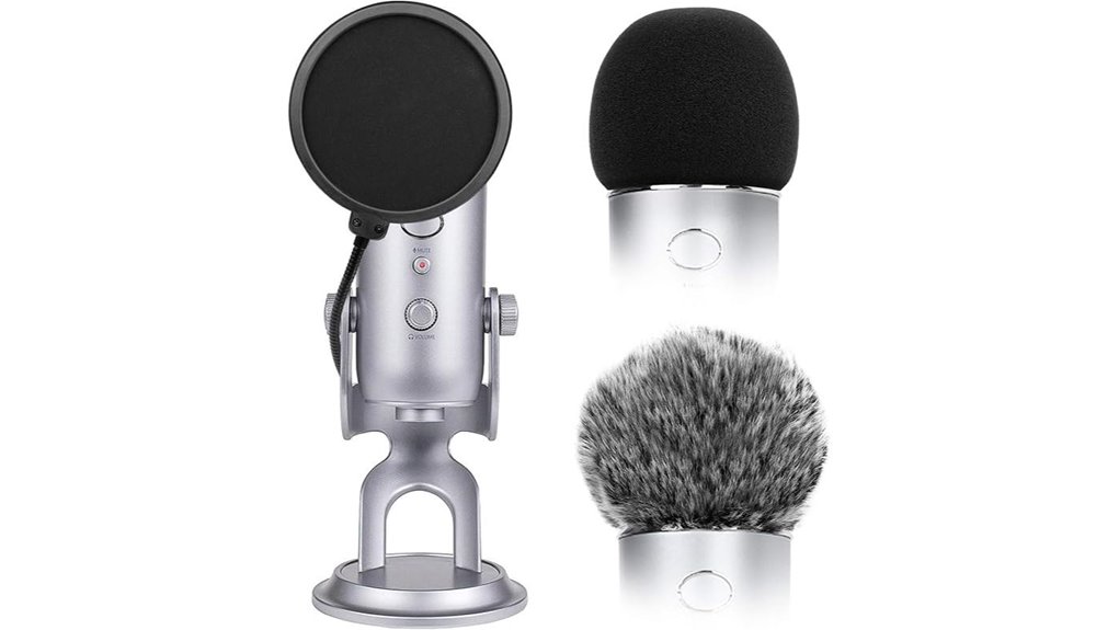 chromlives three pack microphone windscreen