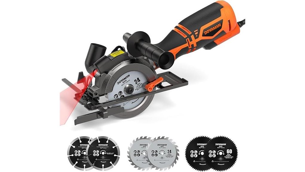 circular saw with laser