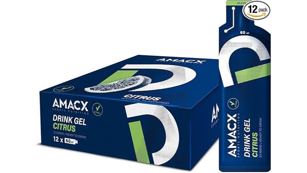 citrus electrolyte energy gel