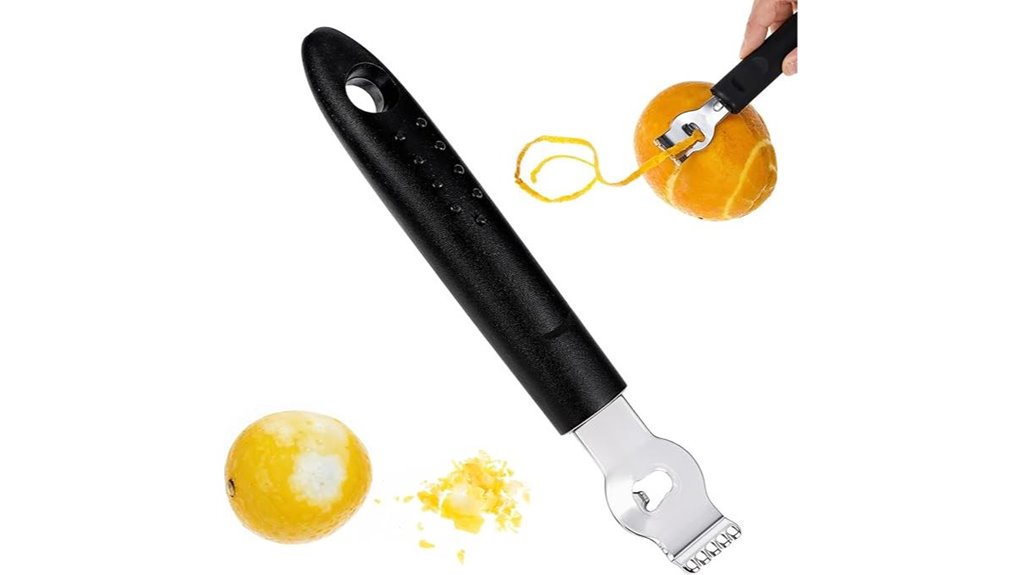 citrus zester and channeler