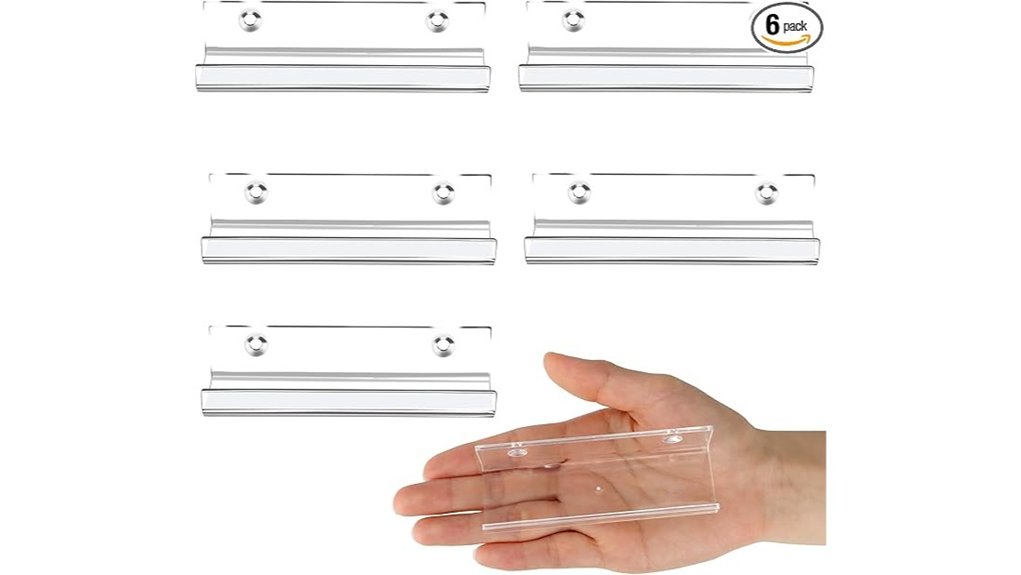 clear acrylic vinyl record shelf