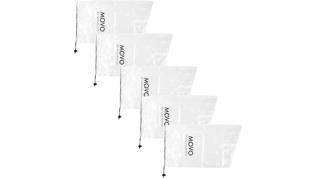clear dslr rain covers 5 pack