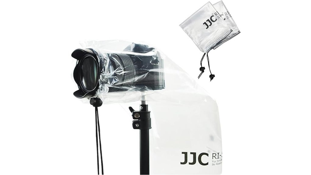 clear protective camera raincover pack