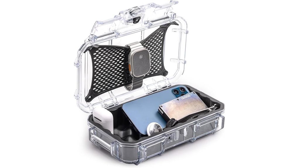 clear protective dry storage case