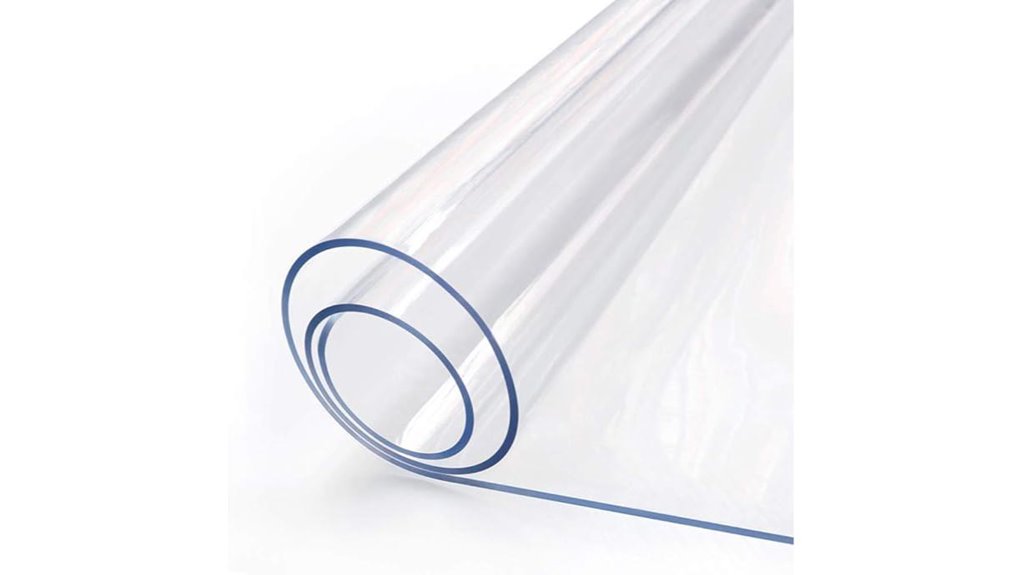 clear pvc table protector pad
