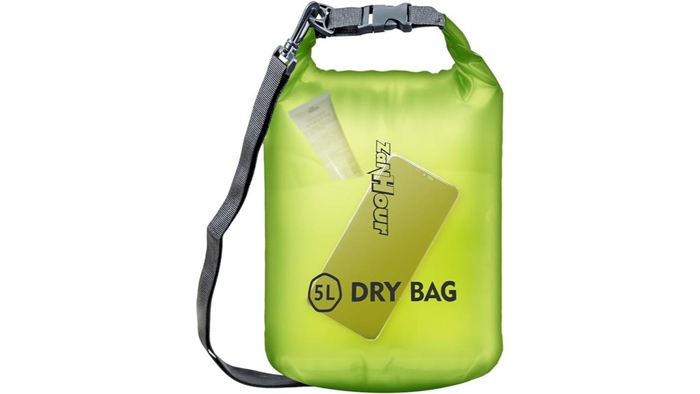 clear roll top waterproof dry bag