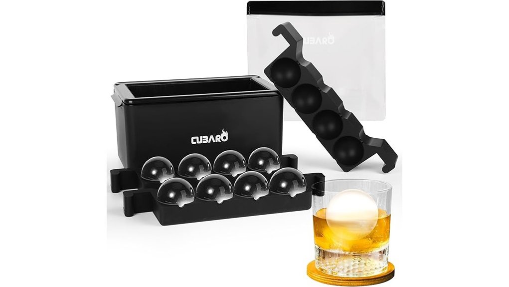 clear silicone large ice ball maker