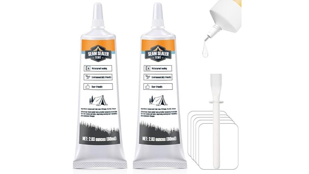 clear waterproof tent seam sealer