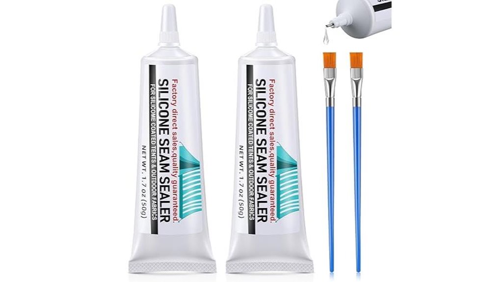 clear waterproof tent seam sealer