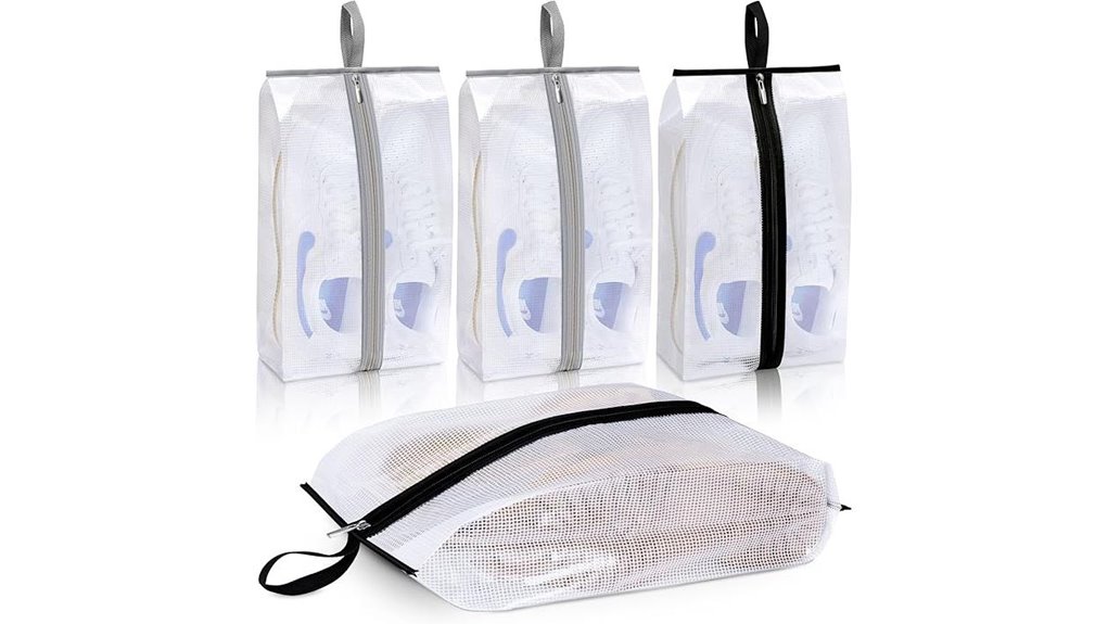 clear waterproof xxl shoe bags