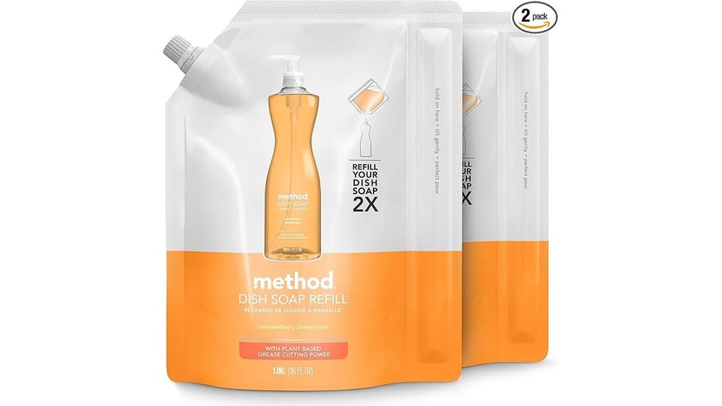 clementine liquid dish soap