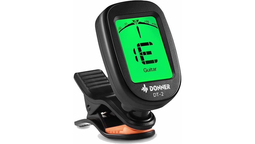 clip on chromatic guitar tuner