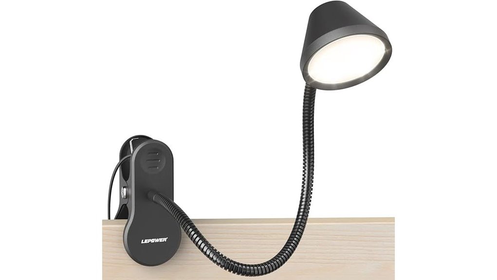 clip on reading light timer