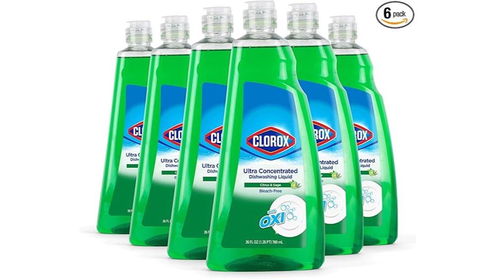 clorox 409 oxy dishwashing liquid