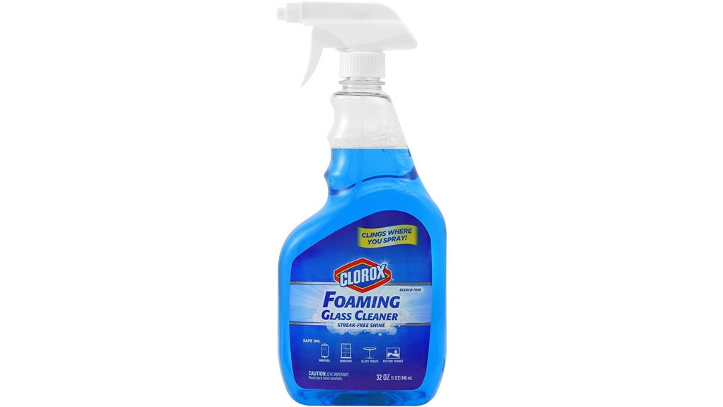 clorox fresh scent foaming glass