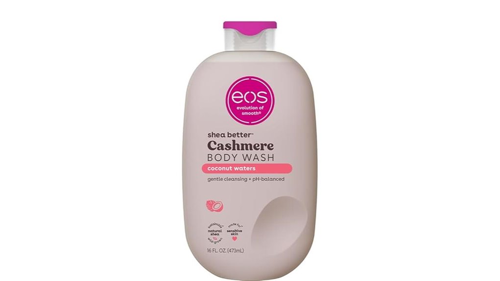 coconut cashmere moisturizing body wash