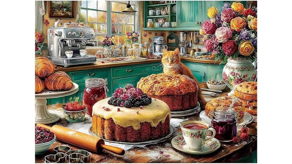 coffee and cake jigsaw puzzle