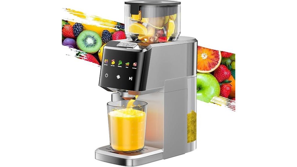 cold press masticating juicer