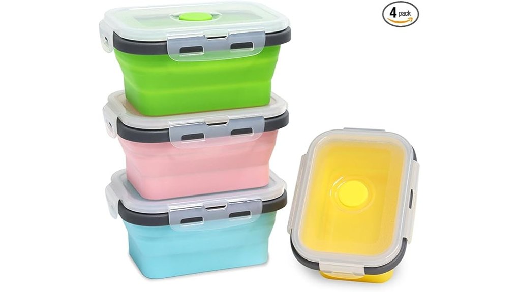 collapsible 12oz silicone storage pack