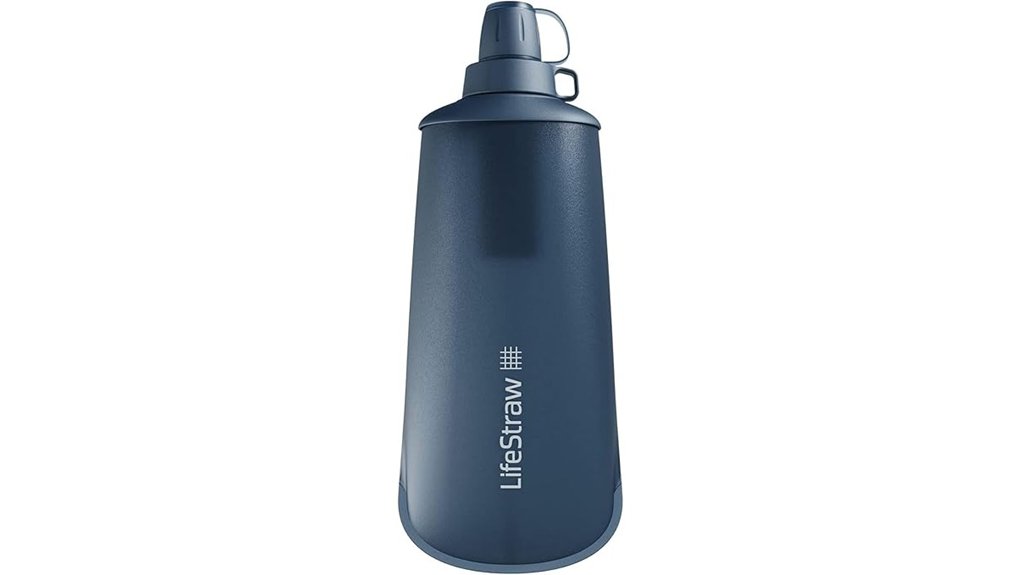 collapsible 1l squeeze waterfilter