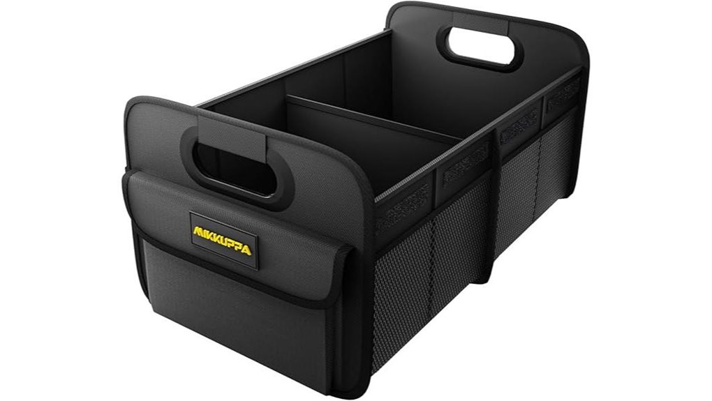 collapsible 70l car trunk organizer