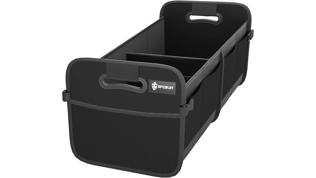 collapsible 70l car trunk organizer