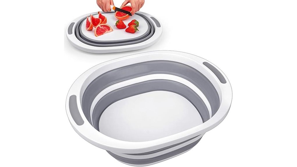 collapsible 7 5l dish basin