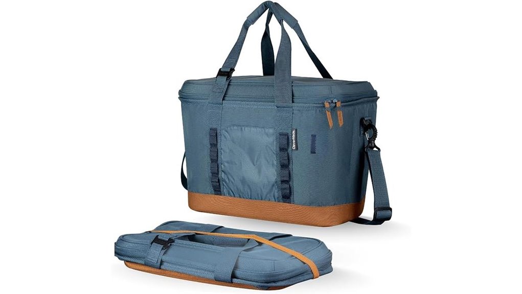 collapsible insulated leakproof cooler