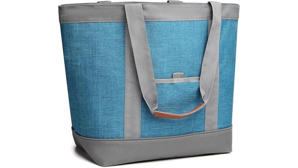 collapsible insulated leakproof cooler tote