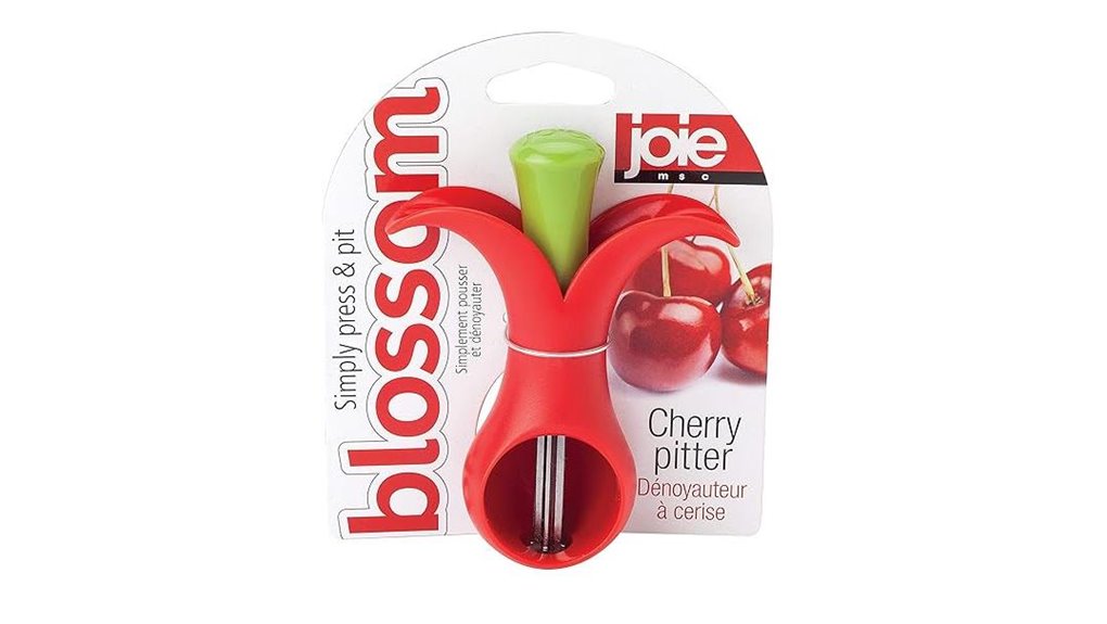 comfortable bpa free cherry pitter