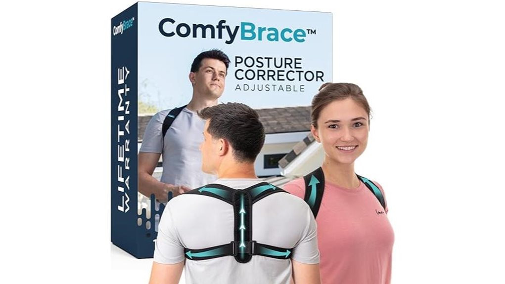 comfybrace unisex posture support brace