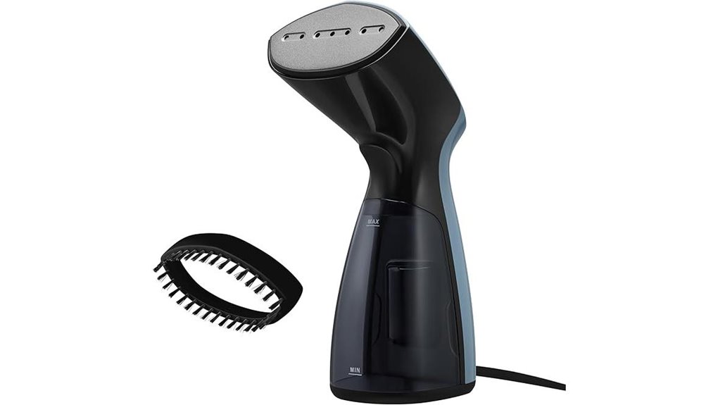 compact 1000w travel clothes steamer