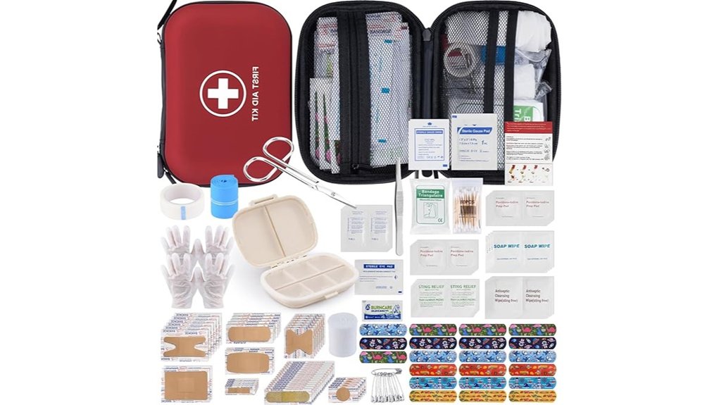 compact 144 piece men s first aid