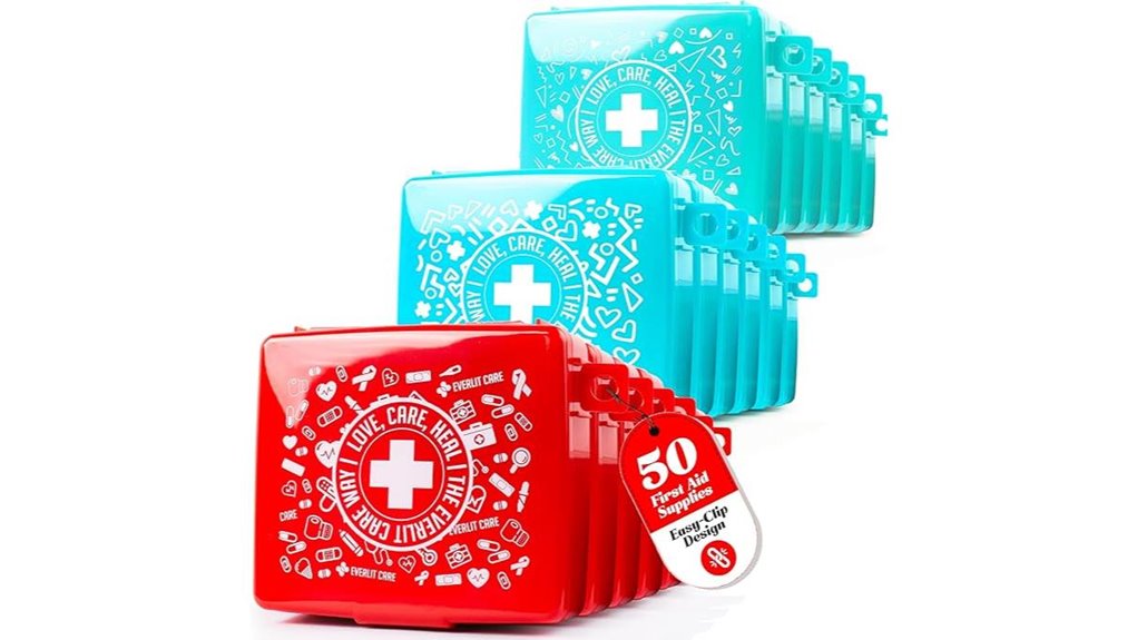 compact 24 pack mini first aid