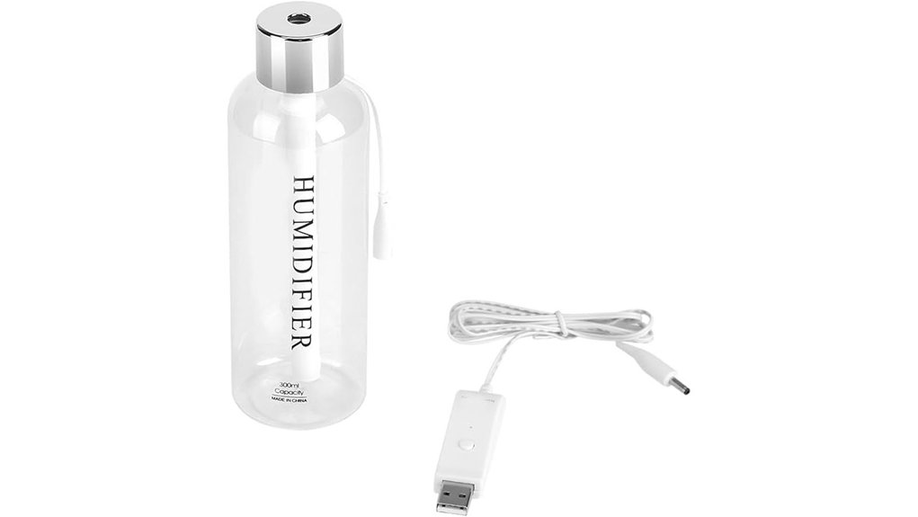 compact 300ml usb cool mist humidifier