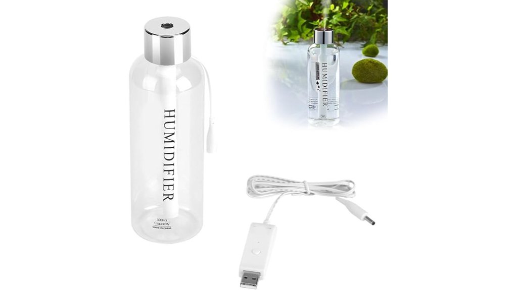 compact 300ml usb portable humidifier