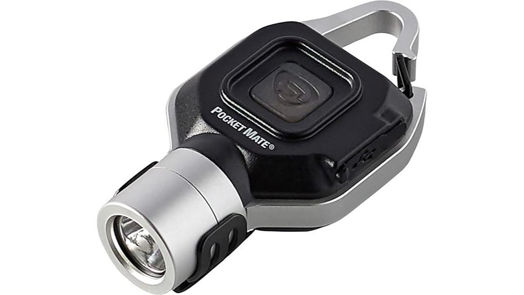 compact 325 lumen usb flashlight