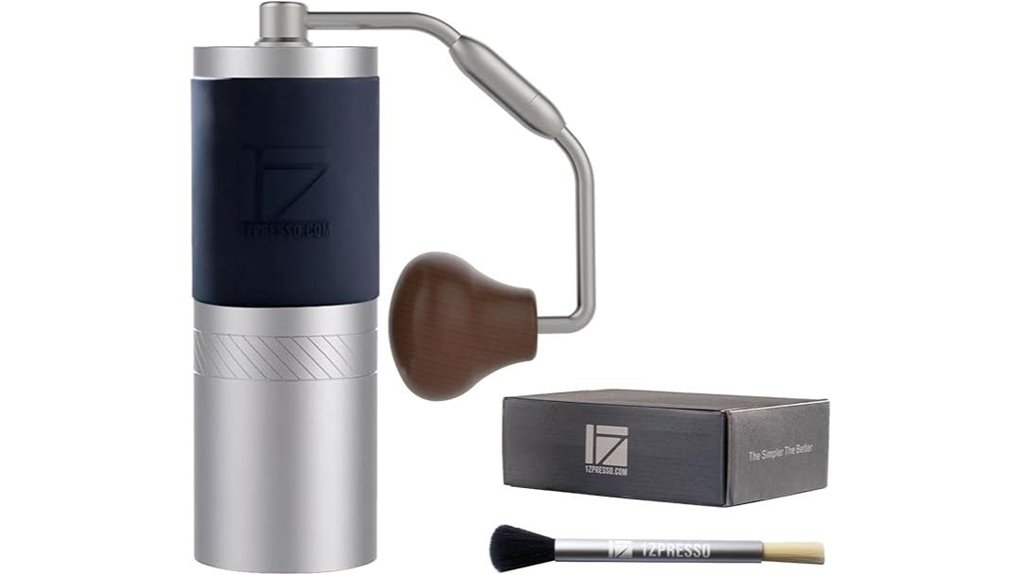 compact 35g stainless conical grinder