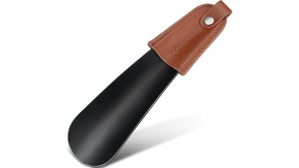 compact 6 7 metal shoehorn