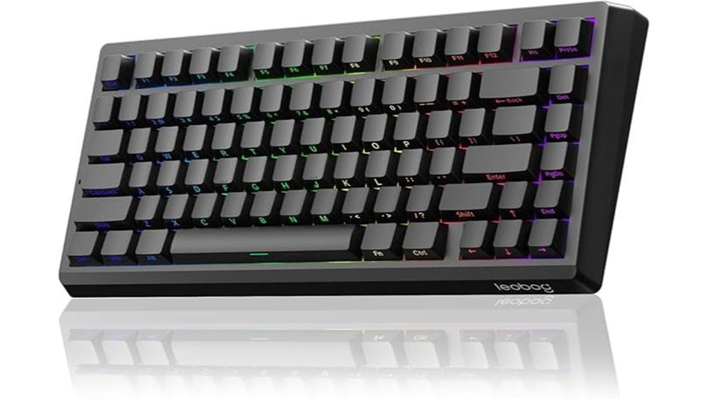 compact 75 rgb mechanical keyboard