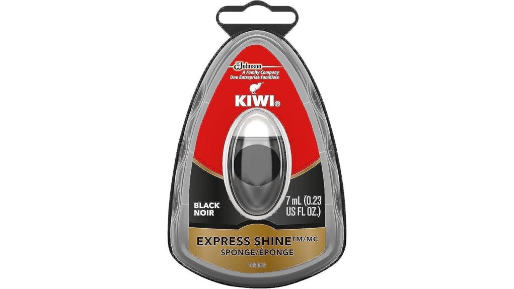 compact black shoe shine
