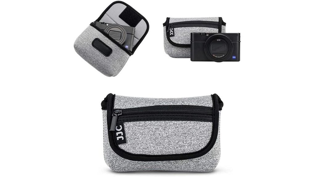 compact camera travel pouch