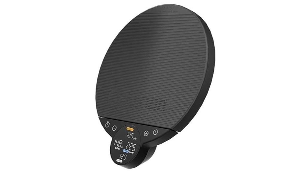 compact coffee scale with timer