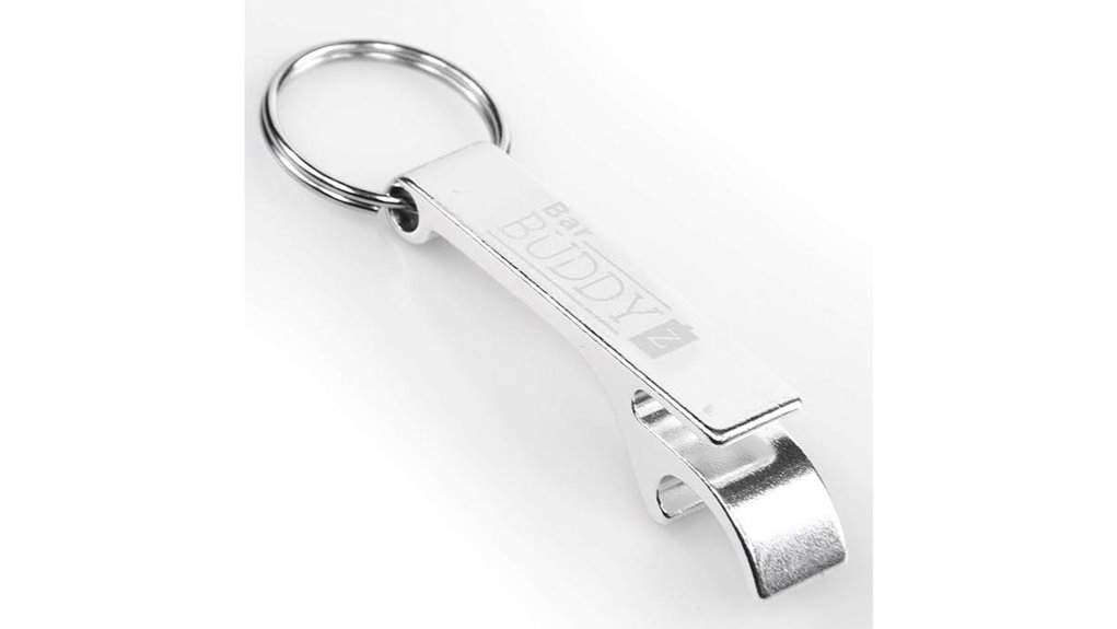 compact ergonomic aluminum bottle opener