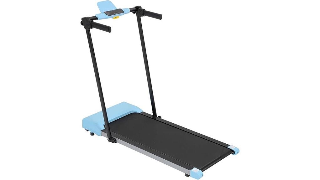 compact foldable electric treadmill