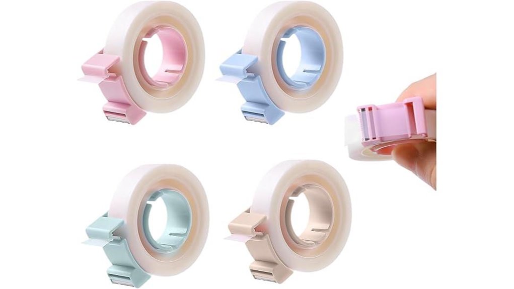 compact invisible mini tape dispensers