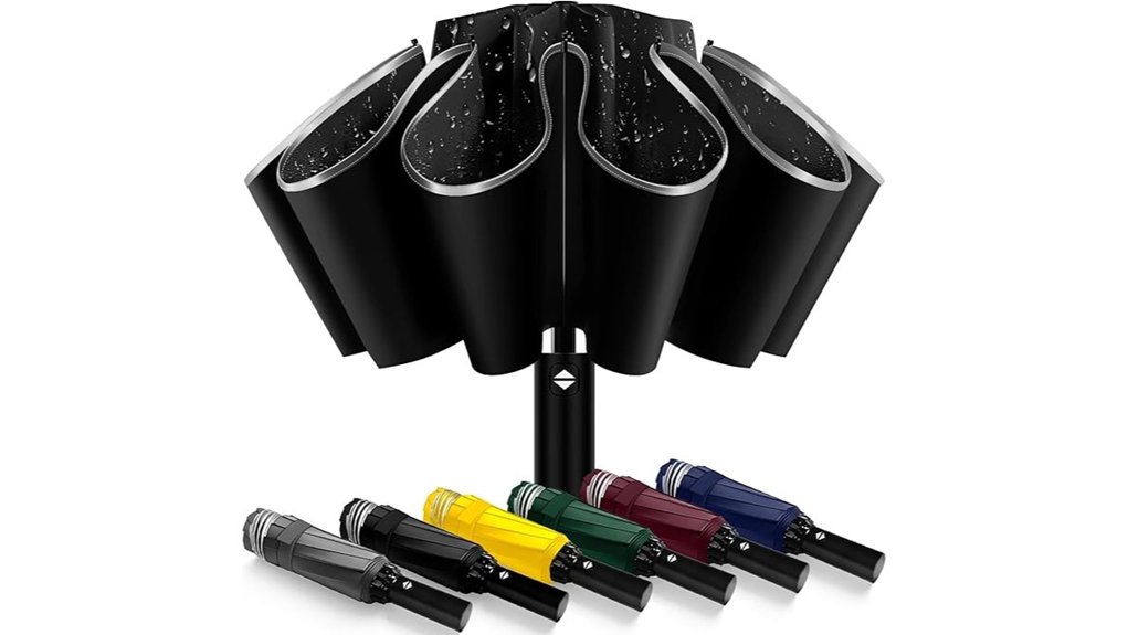 compact lightweight automatic folding umbrella