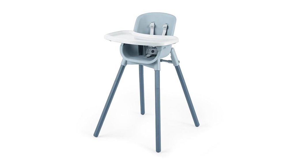 compact multi position folding highchair