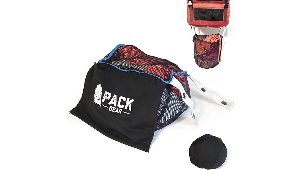 compact odor proof travel hamper