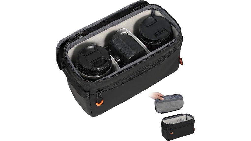 compact padded camera insert